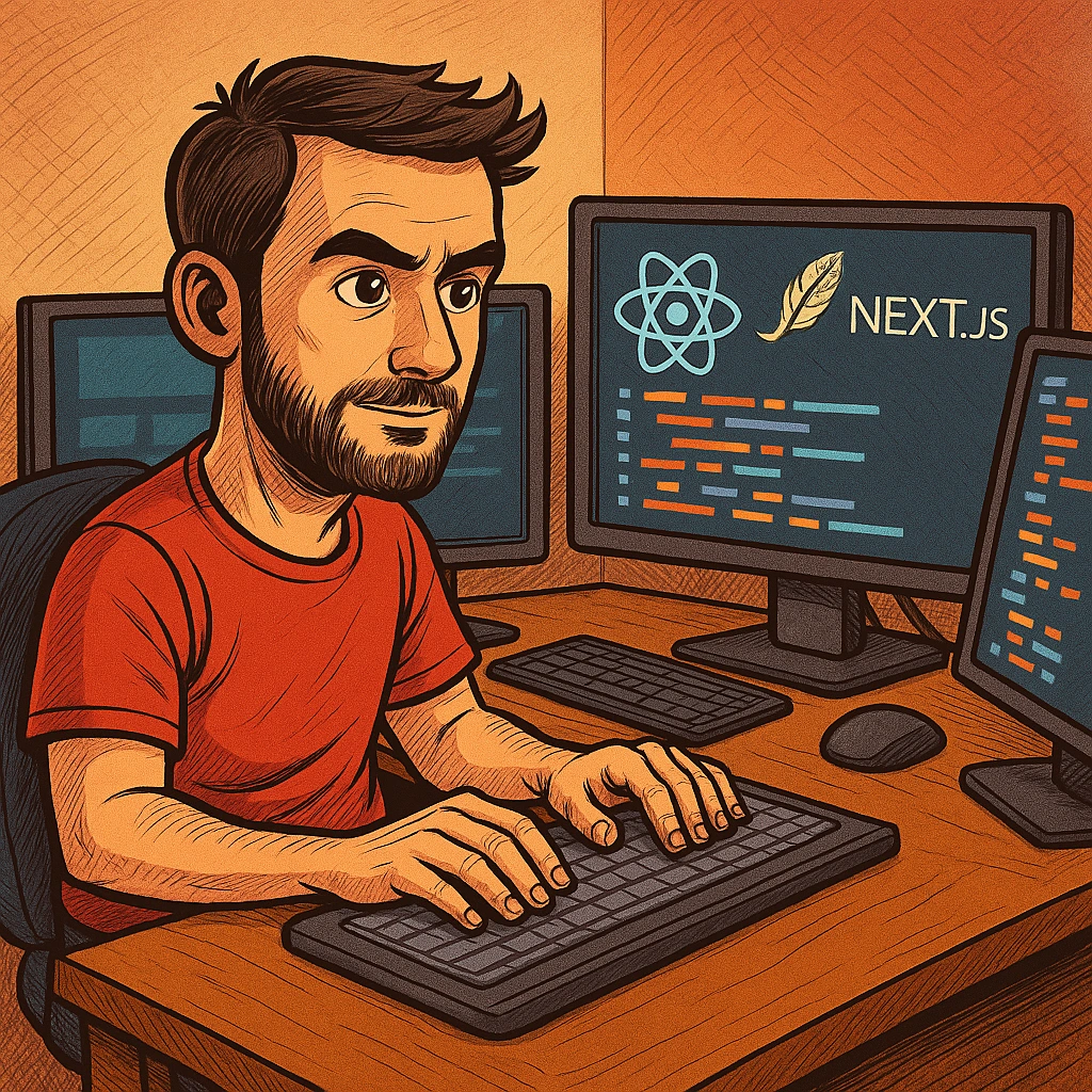 the man in the computer