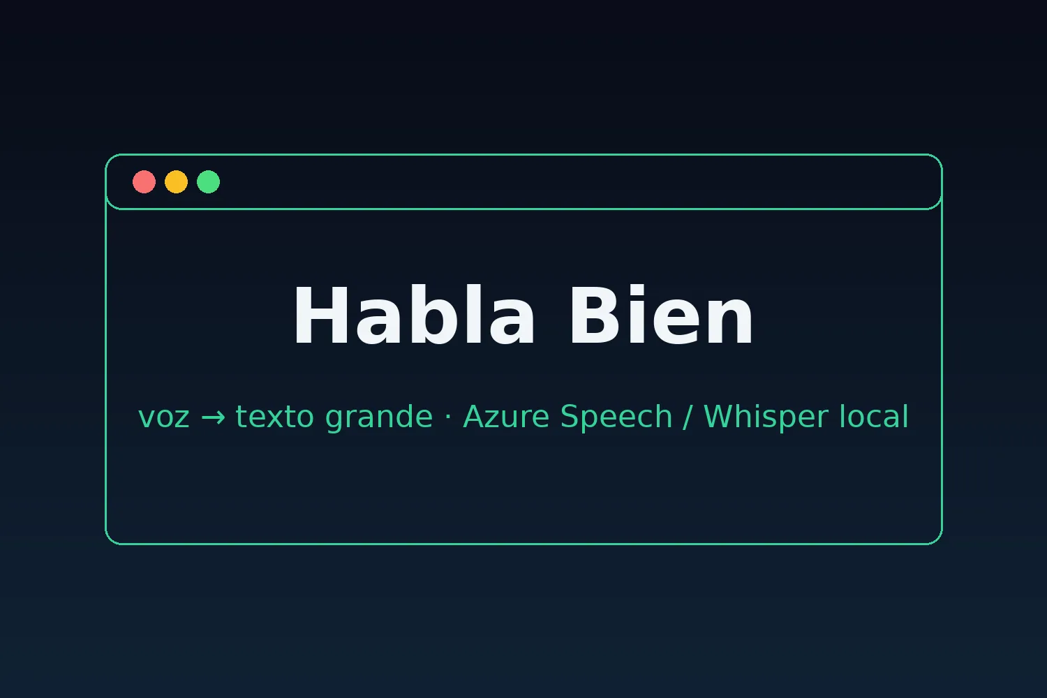 Habla Bien